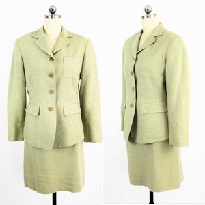 Jil Sander Other - Jil Sander Pale Green Skirt Suit Jil Sander Other - Jil Sander Pale Green Skirt Suit